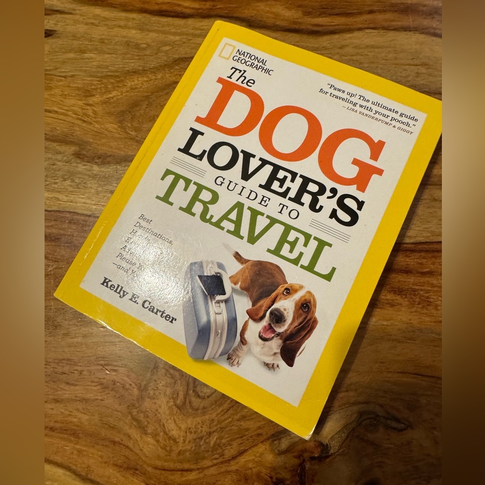 Dog traveling guide book